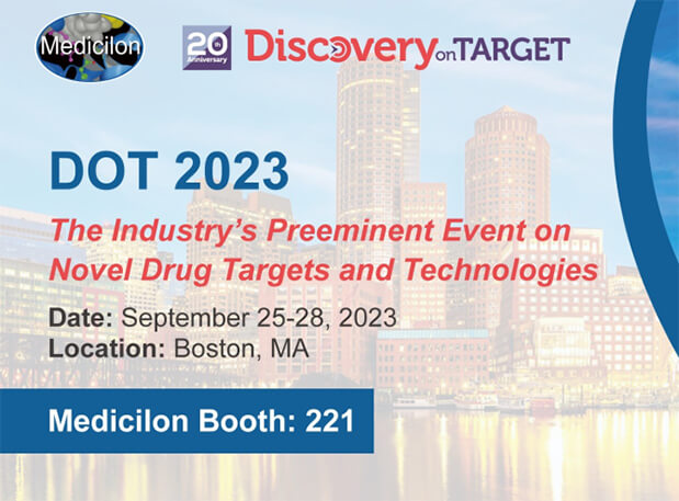 在DOT2023探索新型靶点，不朽情缘mg官网戴学东博士带领团队赴会